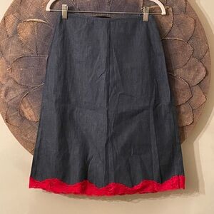 Betsy Johnson New York Vintage Denim Shirt